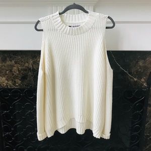 Jennifer Lopez Cold Shoulder Sweater